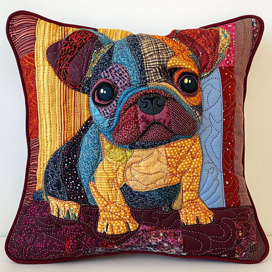 French Bulldog DAI230924086 Quilted Pillow Case