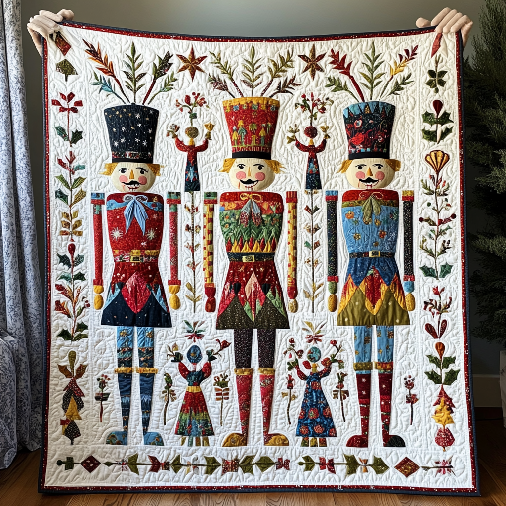 Christmas Nutcracker TAI260924106 Quilt Blanket