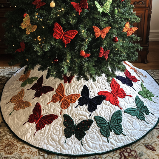 Butterfly DAI230924009 Quilted Tree Skirt