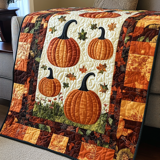 Pumpkin TAI021024038 Quilt Blanket