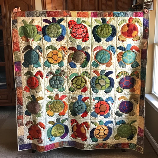 Turtle TAI020324154 Quilt Blanket