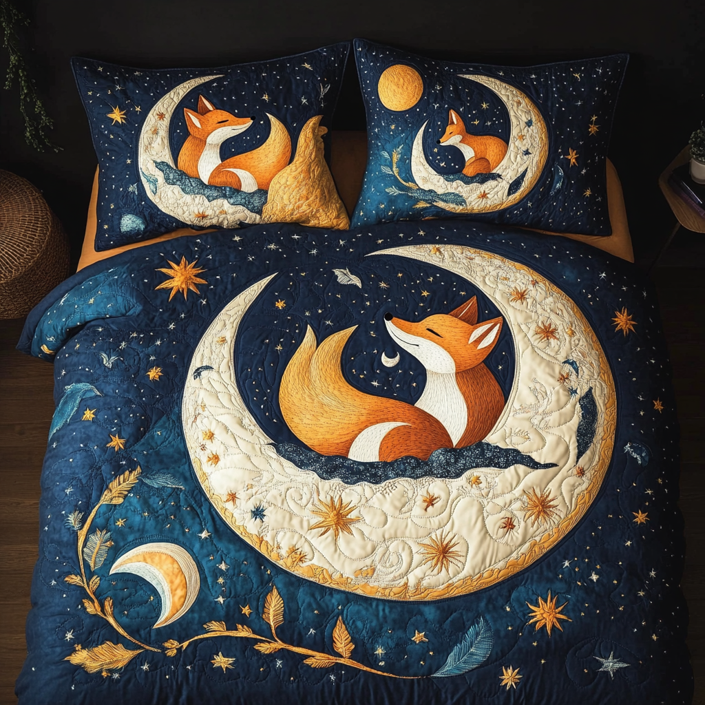 Celestial Fox DAI301224226 Quilt Bedding Set