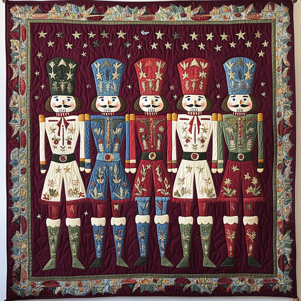 Christmas Nutcracker TAI091024098 Quilt Blanket