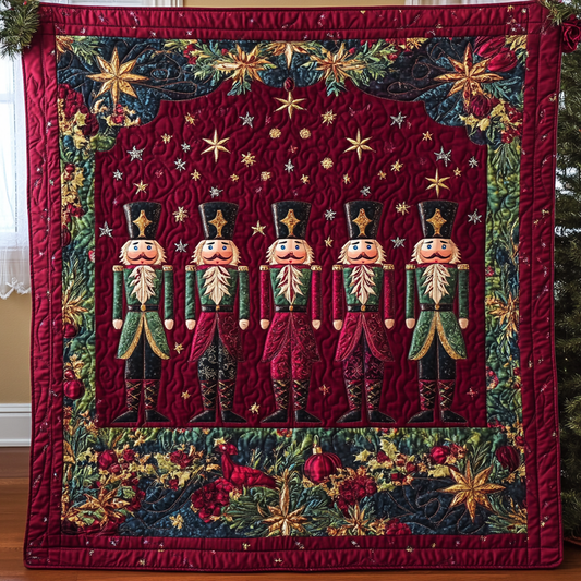 Christmas Nutcracker TAI091024112 Quilt Blanket