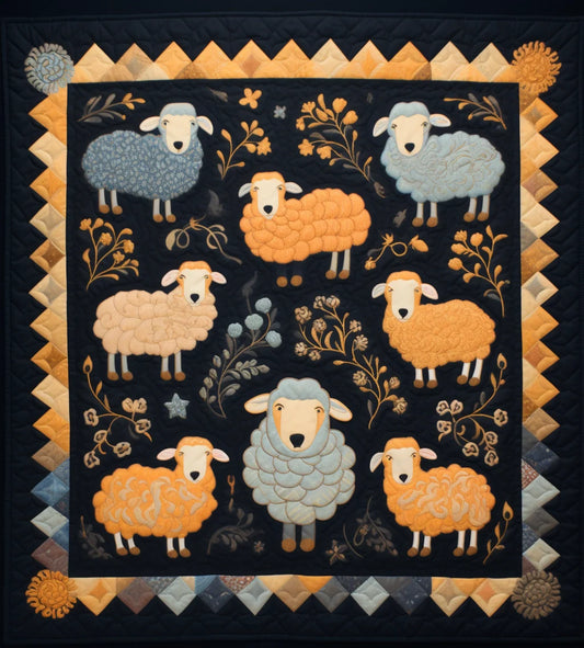 Sheep BL10112315 Quilt Blanket