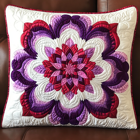 Blooming Flower TAI181024485 Quilted Pillow Case