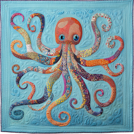 Octopus DAI040924210 Quilt Blanket