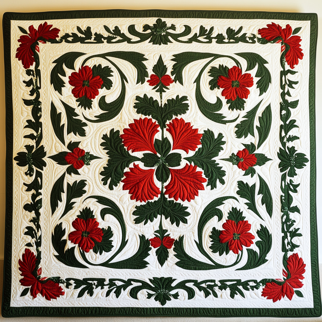 Hawaiian Hibiscus DAI040225066 Quilt Blanket