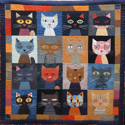 Cat TAI240424039 Quilt Blanket