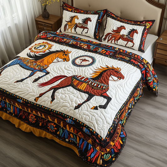 Native Horse TAI080824042 Quilt Bedding Set