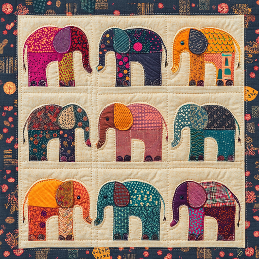 Elephant DAI130824003 Quilt Blanket