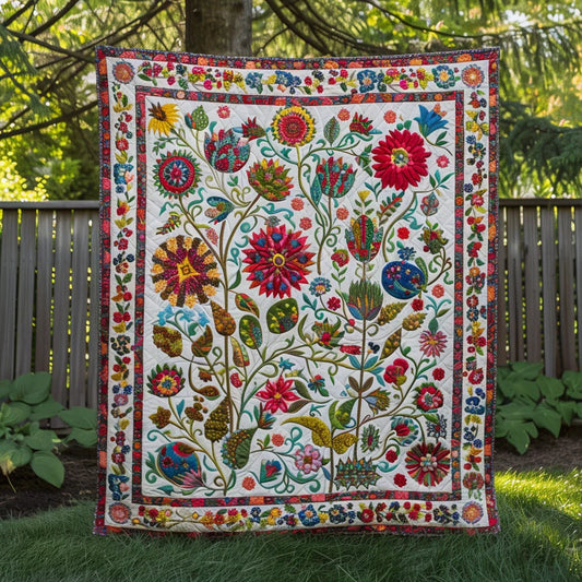 Flower TAI280224140 Quilt Blanket