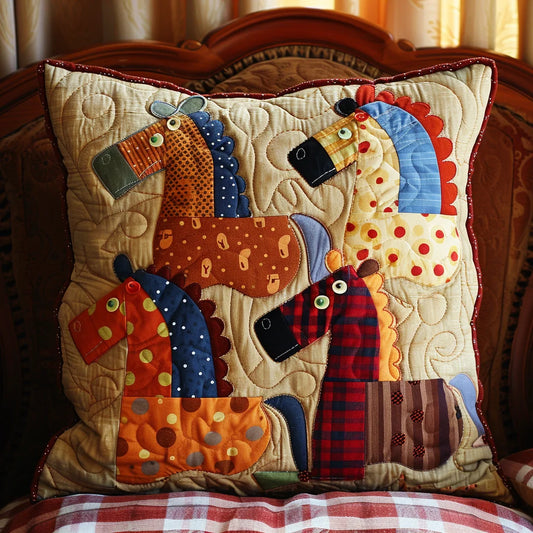 Horse TAI060324276 Quilted Pillow Case