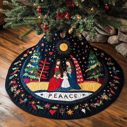 Nativity Scene TAI041024077 Quilted Tree Skirt