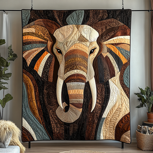 Elephant TAI021024298 Quilt Blanket