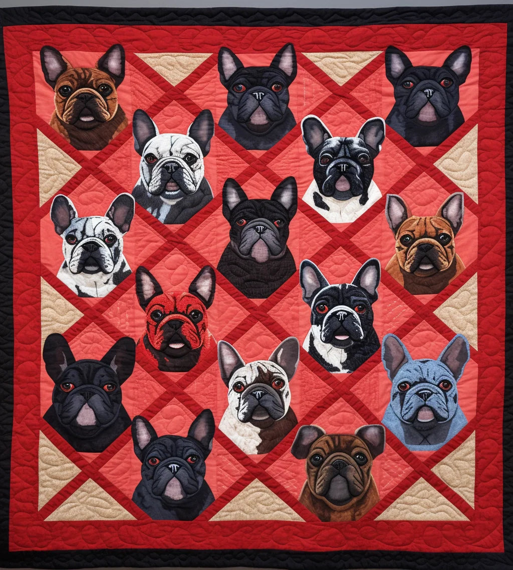 Bulldog BL11112337 Quilt Blanket