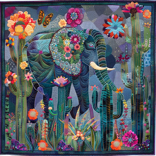 Elephant TAI280224105 Quilt Blanket