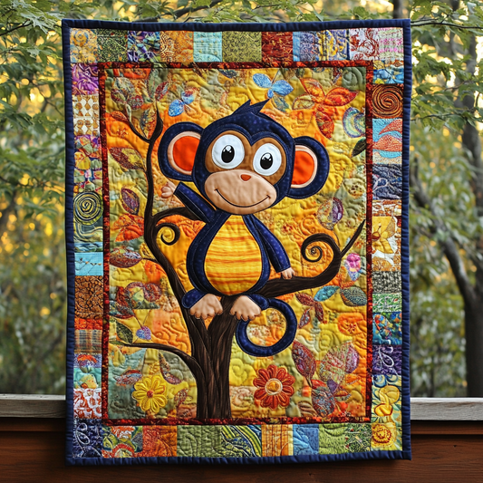 Monkey DAI301224019 Quilt Blanket