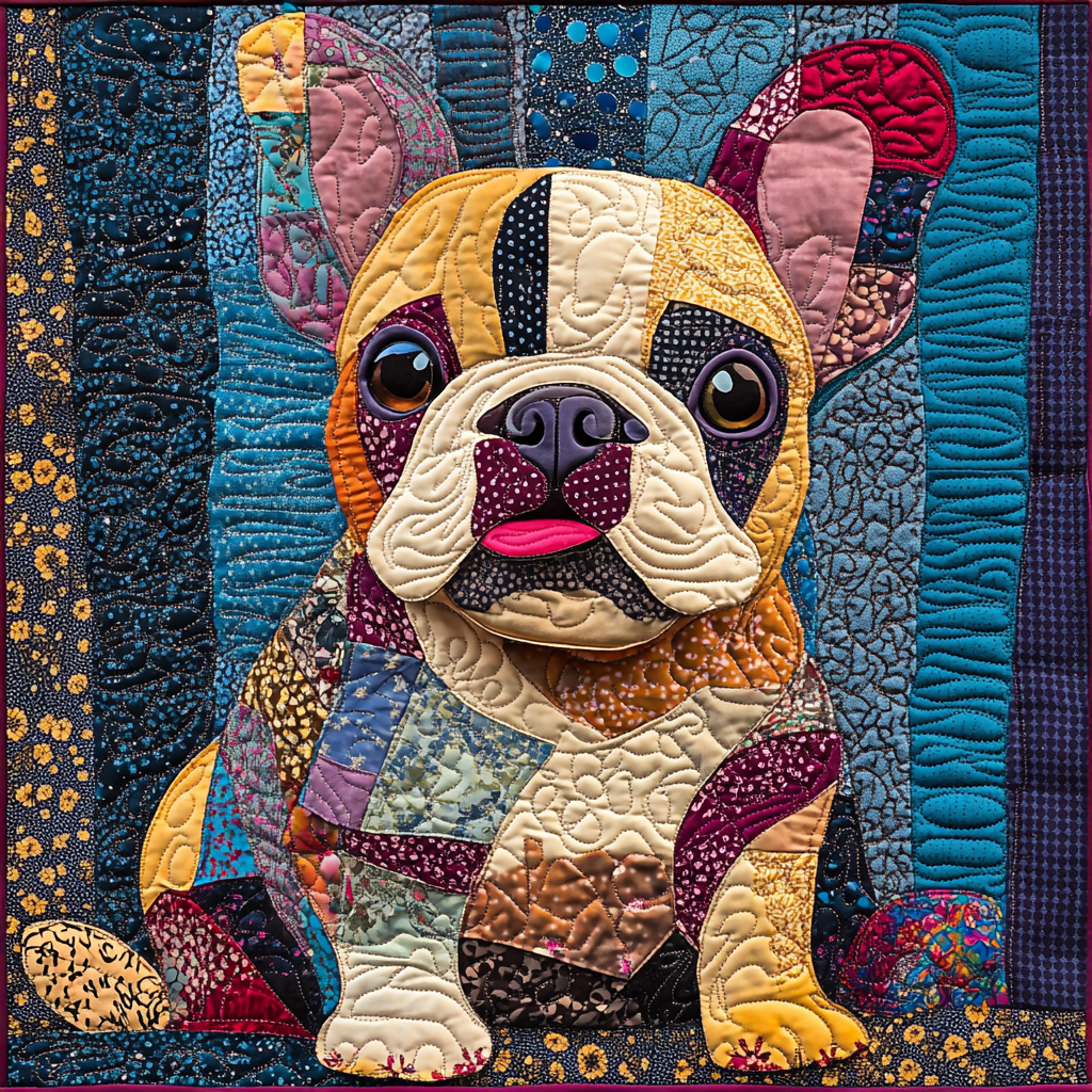 French Bulldog TAI121024094 Quilt Blanket