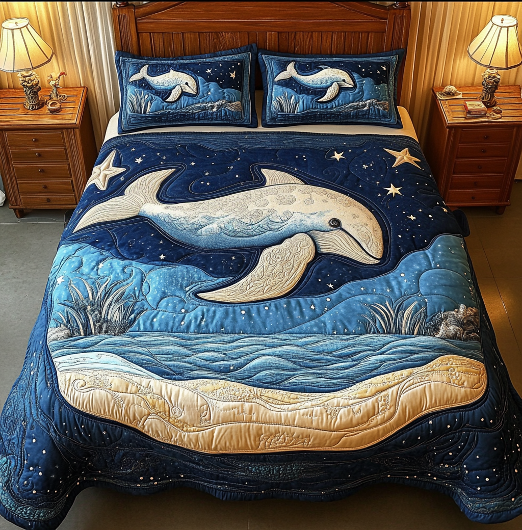 Whale DAI190225175 Quilt Bedding Set