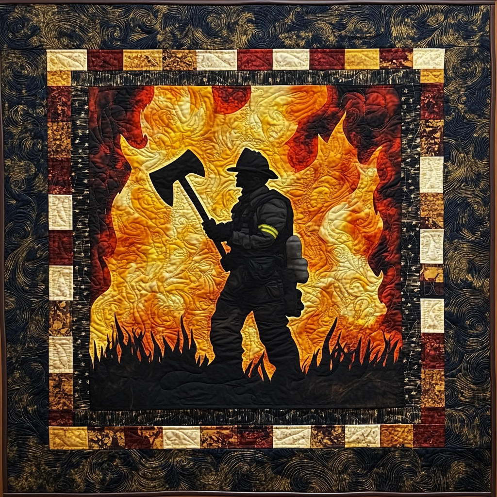 Fireman DAI281124100 Quilt Blanket