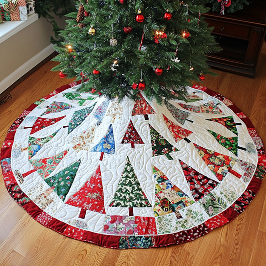 Christmas Tree DAI040924092 Quilted Tree Skirt