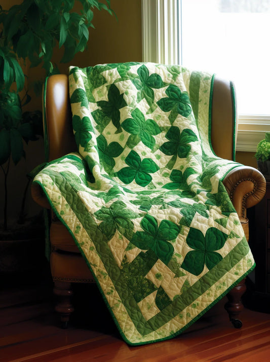 Irish Shamrock TAI260224042 Quilt Blanket