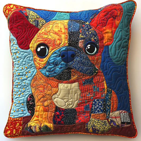 French Bulldog DAI230924087 Quilted Pillow Case