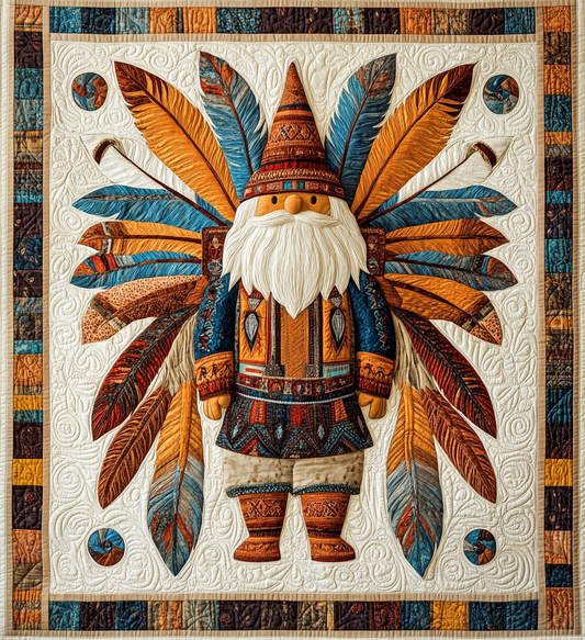 Native American Gnome DAI171224077 Quilt Blanket