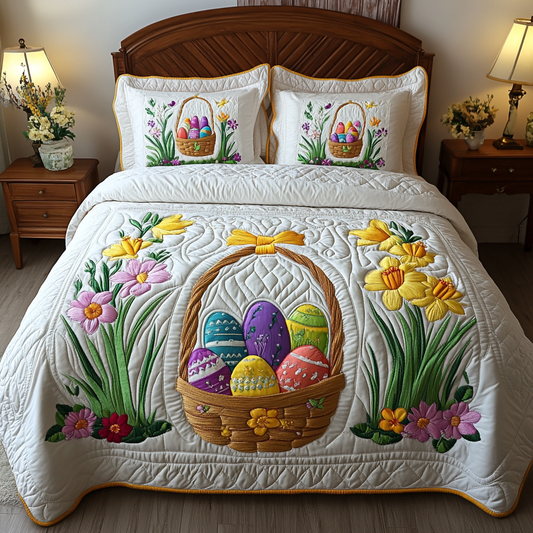 Easter Egg DAI241224259 Quilt Bedding Set