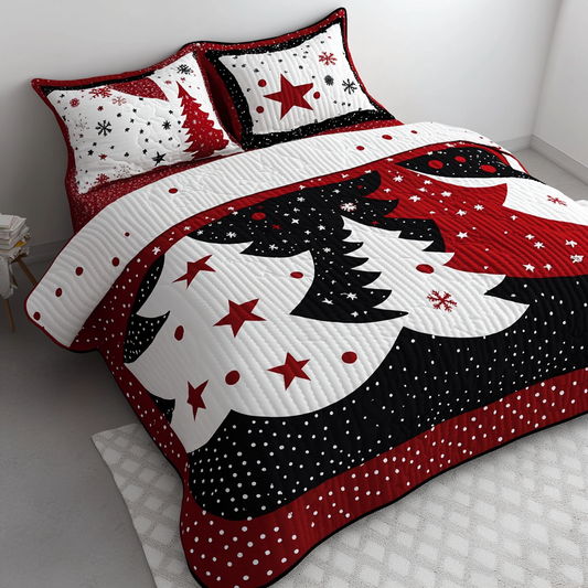 Christmas Tree TAI201124004 Quilt Bedding Set