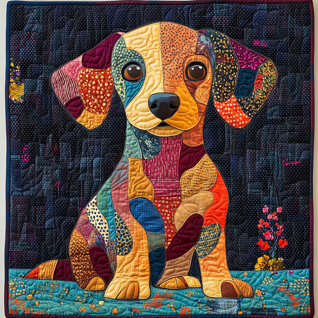 Dachshund TAI121024106 Quilt Blanket