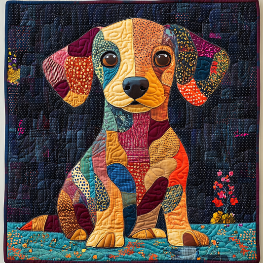 Dachshund TAI121024106 Quilt Blanket