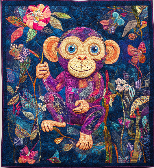 Monkey DAI301224016 Quilt Blanket