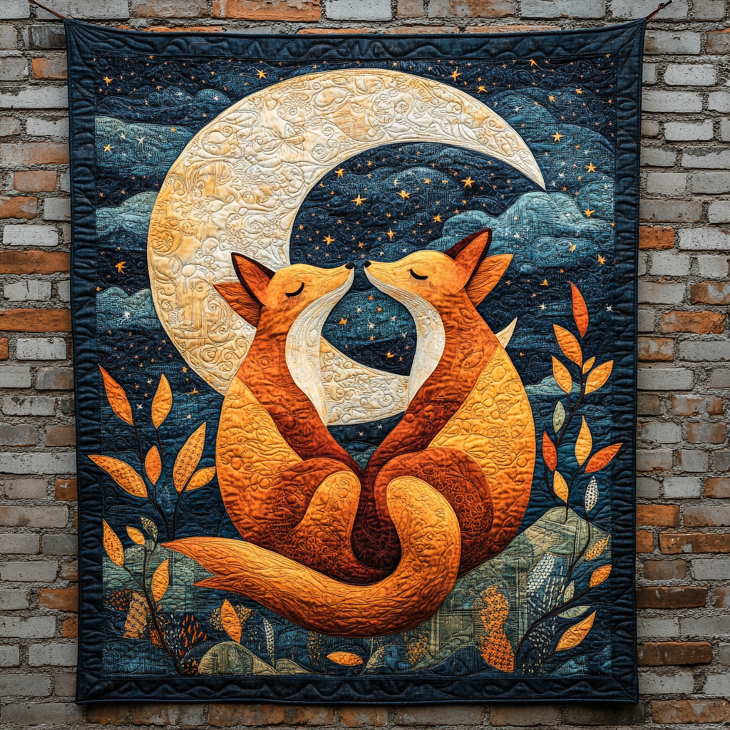 Celestial Fox DAI301224026 Quilt Blanket