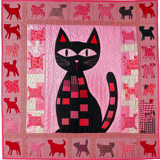 Cat DAI070824164 Quilt Blanket