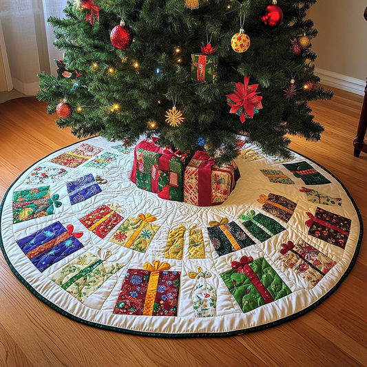 Christmas Gift TAI021024245 Quilted Tree Skirt