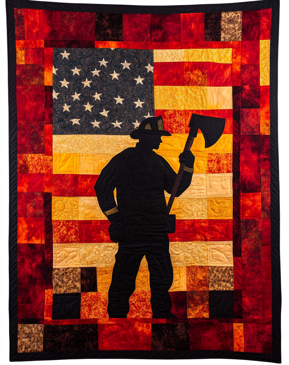 Fireman DAI281124103 Quilt Blanket