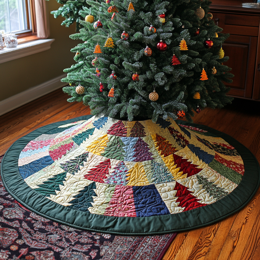 Christmas Tree DAI040924074 Quilted Tree Skirt