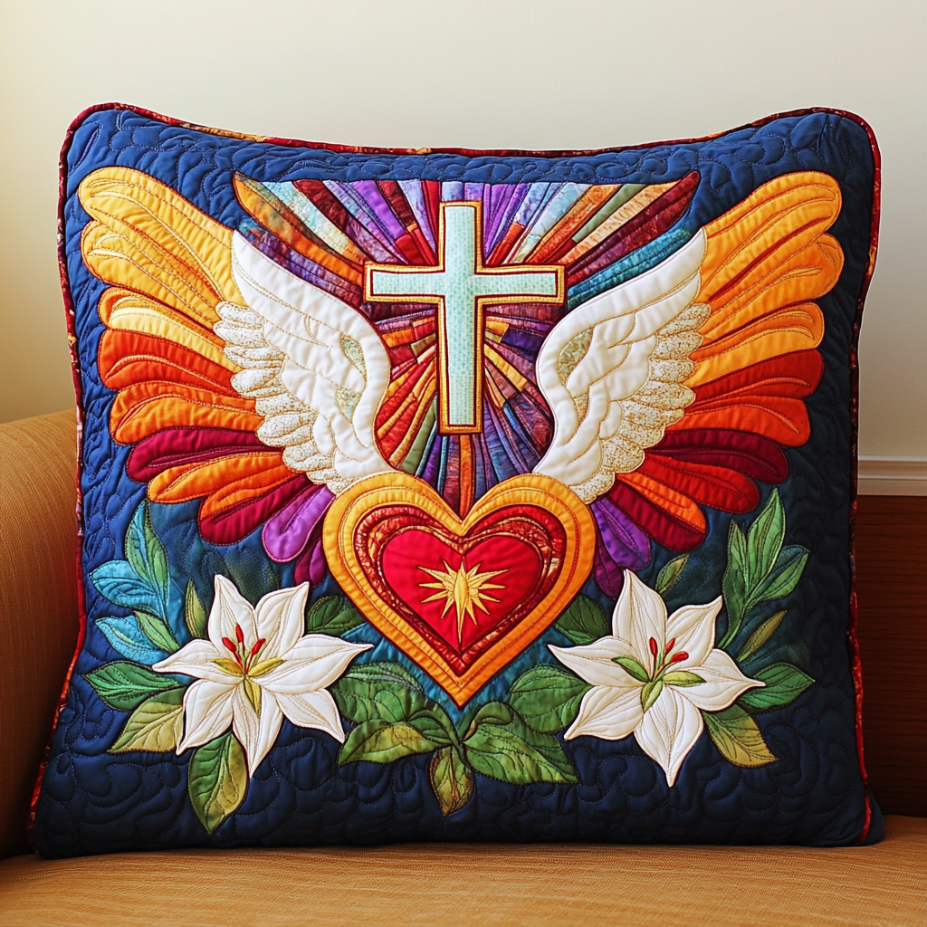 Sacred Heart DAI301224153 Quilted Pillow Case