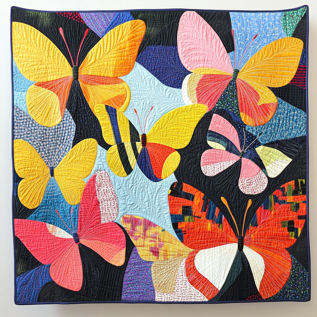 Butterfly DAI070824150 Quilt Blanket