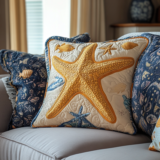 Starfish DAI200125267 Quilted Pillow Case