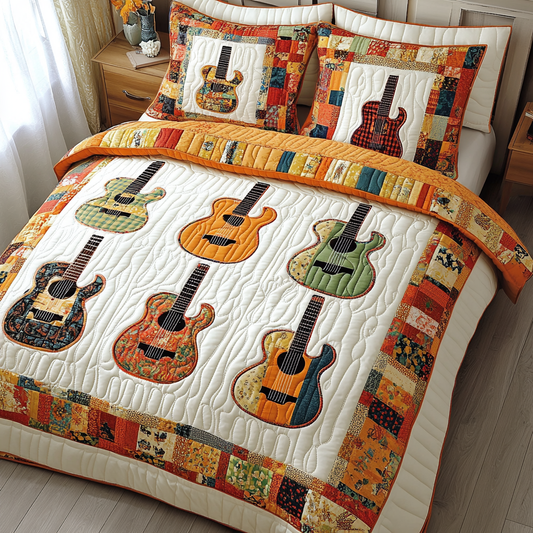 Guitar DAI280824127 Quilt Bedding Set