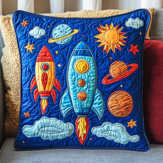 Rocket DAI301224179 Quilted Pillow Case