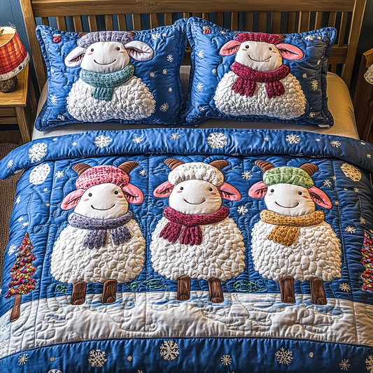 Sheep TAI101224388 Quilt Bedding Set