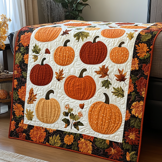 Pumpkin TAI021024030 Quilt Blanket