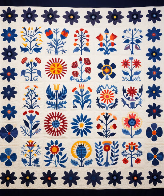 Flower BL9112319 Quilt Blanket