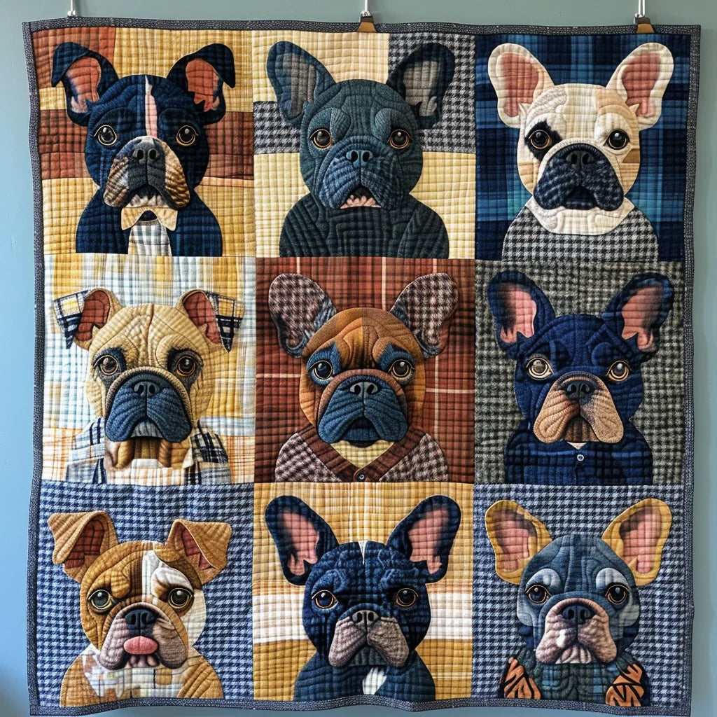 French Bulldog TAI240424072 Quilt Blanket