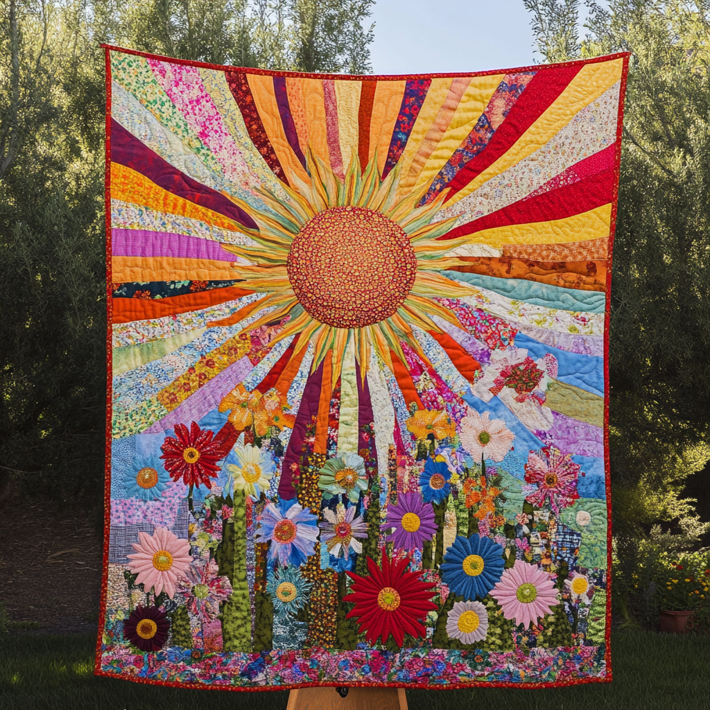 Flower Garden TAI121024065 Quilt Blanket