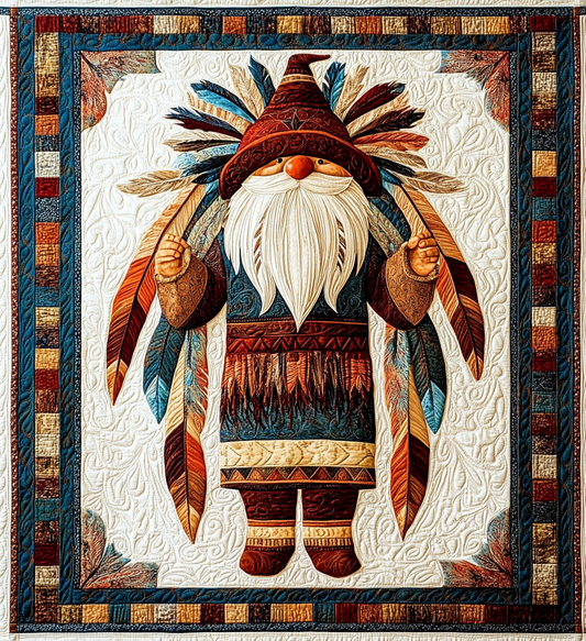 Native American Gnome DAI171224076 Quilt Blanket